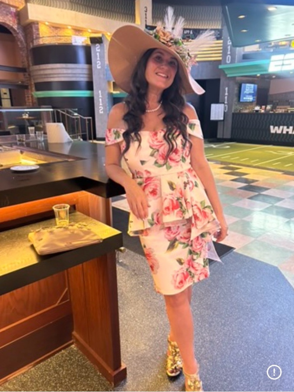 Beautiful handmade derby hat